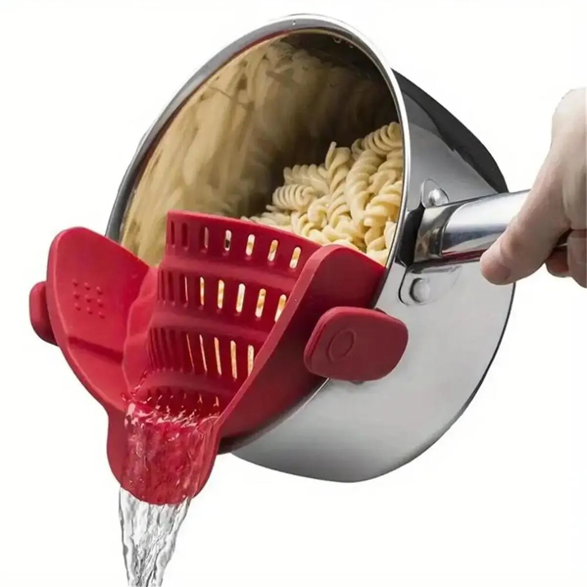 Easy  Clip  Pot Drainer