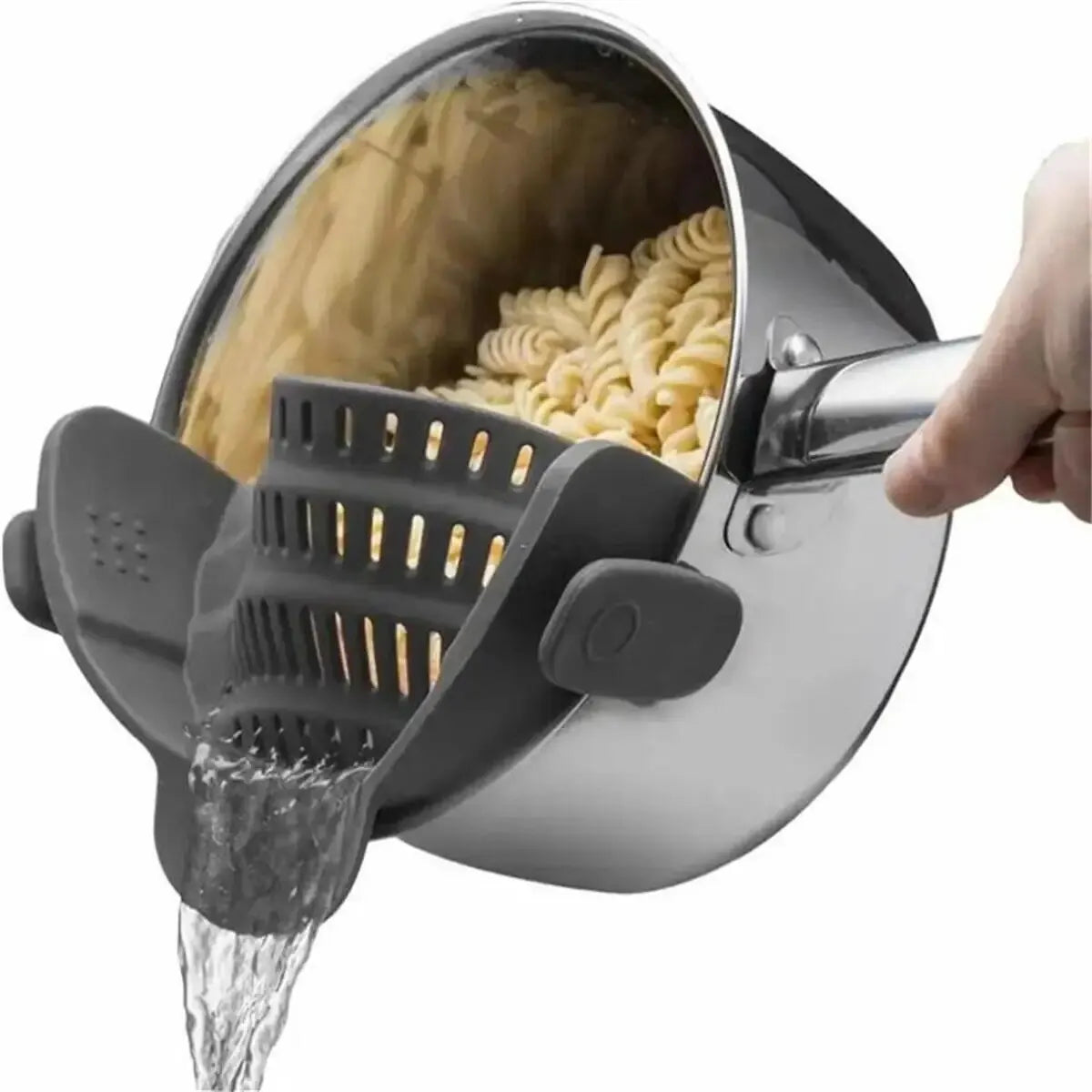 Easy  Clip  Pot Drainer